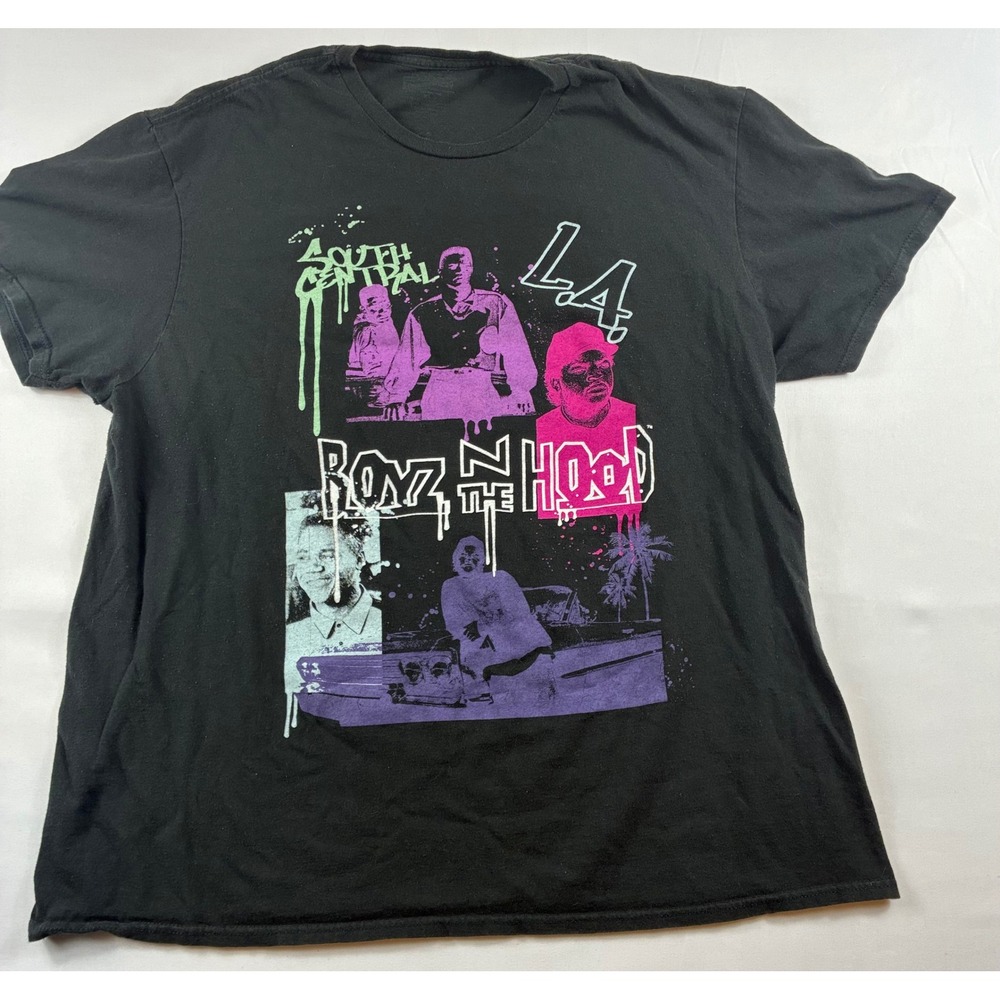 Boyz N The Hood T Shirt Mens XL Black South Central LA Graphic Movie Tee Fair